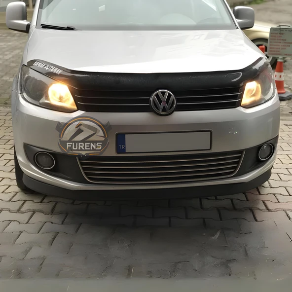 Volkswagen caddy mk3,5 2010-2015 Uyumlu H lip Esnek Ön Lip 2 Parça Karlık Ön Ek Tampon Altı Dil - Resim 4