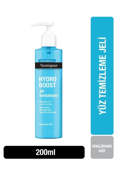 Neutrogena Hydro Boost Water Jel Temizleme Jeli 200 ml