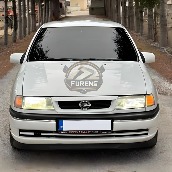 Opel  Vectra A 1988-1995 Uyumlu H lip Esnek Ön Lip 2 Parça Karlık Ön Ek Tampon Altı Dil ürün görseli 1