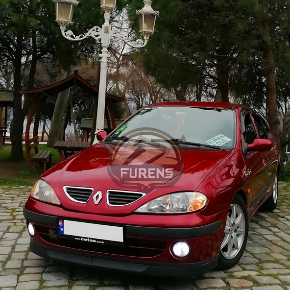Renault Megane 1 1995-2003 Uyumlu H lip Esnek Ön Lip 2 Parça Karlık Ön Ek Tampon Altı Dil - Resim 4