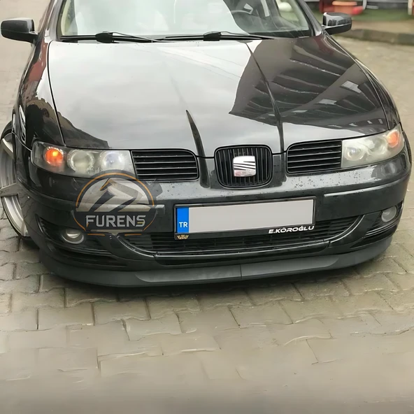Seat Toledo 1999-2004 Uyumlu H lip Esnek Ön Lip 2 Parça Karlık Ön Ek Tampon Altı Dil - Resim 10