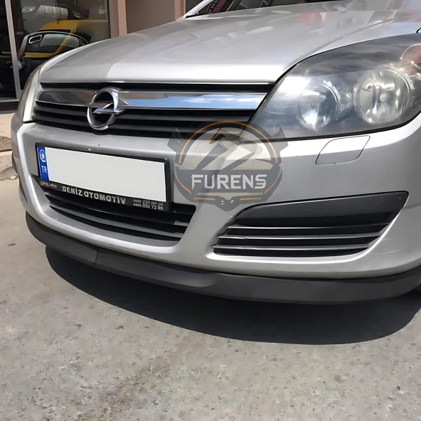 Opel Astra H 2004-2012 Uyumlu H lip Esnek Ön Lip 2 Parça Karlık Ön Ek Tampon Altı Dil - Resim 7