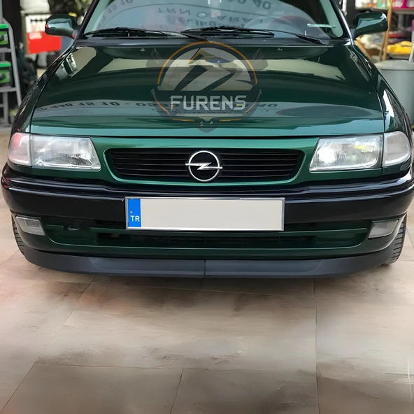 Opel Astra F 1991-1998 Uyumlu H lip Esnek Ön Lip 2 Parça Karlık Ön Ek Tampon Altı Dil - Resim 5