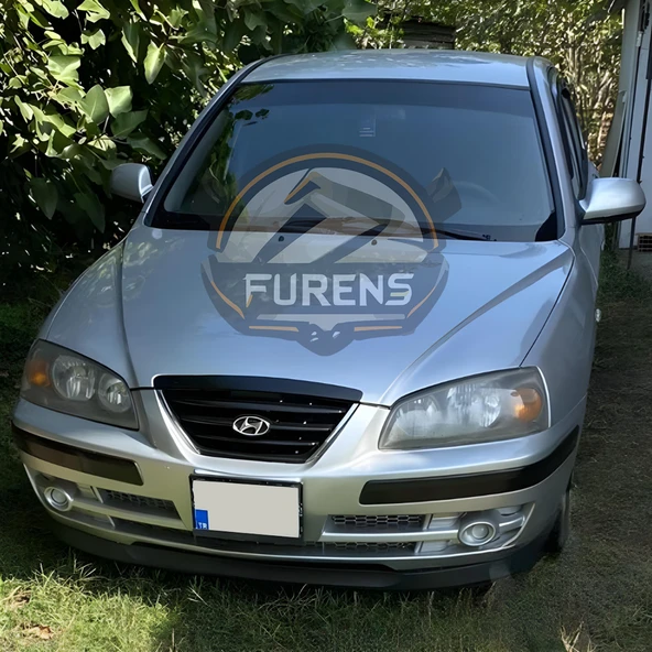 Hyundai Elantra 2002-2007 Uyumlu H lip Esnek Ön Lip 2 Parça Karlık Ön Ek Tampon Altı Dil - 3