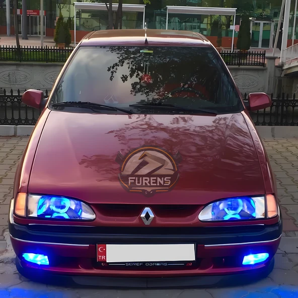 Renault 19 Europa 1994-2001 Uyumlu H lip Esnek Ön Lip 2 Parça Karlık Ön Ek Tampon Altı Dil ürün görseli 1