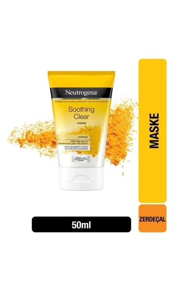 Neutrogena Soothing Clear Zerdeçallı Yüz Maskesi