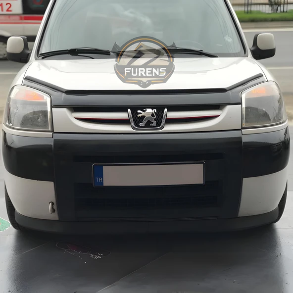Peugeot Partner 2 2002-2008 Uyumlu H lip Esnek Ön Lip 2 Parça Karlık Ön Ek Tampon Altı Dil - Resim 7