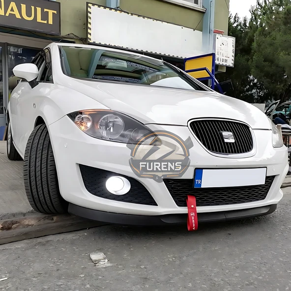 Seat Leon MK2 MK2.5 2006-2012 Uyumlu H lip Esnek Ön Lip 2 Parça Karlık Ön Ek Tampon Altı Dil ürün görseli 1