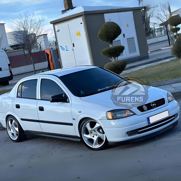 Opel Astra G 1998-2004 Uyumlu H lip Esnek Ön Lip 2 Parça Karlık Ön Ek Tampon Altı Dil - Resim 11