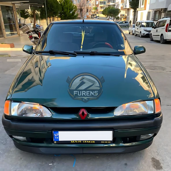 Renault 19 Europa 1994-2001 Uyumlu H lip Esnek Ön Lip 2 Parça Karlık Ön Ek Tampon Altı Dil - Resim 5