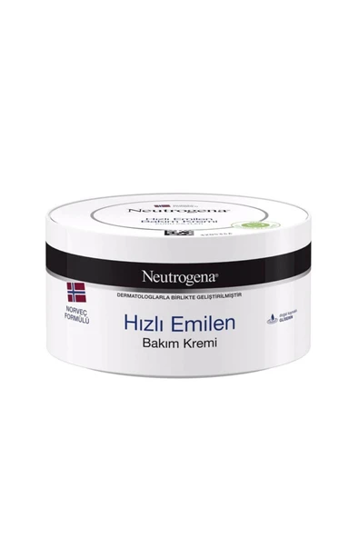 GROS Neutrogena Hızlı Emilen Bakım Kremi 200 Ml 2 Adet