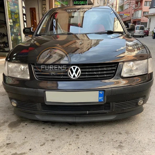 Volkswagen Passat B5 B5,5 1996-2004 Uyumlu H lip Esnek Ön Lip 2 Parça Karlık Ön Ek Tampon Altı Dil ürün görseli 1