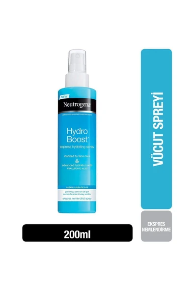 Neutrogena Hydro Boost Ekspres Nemlendirici Vücut Spreyi 200 ml