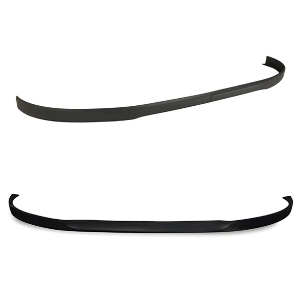 Volkswagen Caddy mk3 2005-2010 Uyumlu H lip Esnek Ön Lip 2 Parça Karlık Ön Ek Tampon Altı Dil - 8