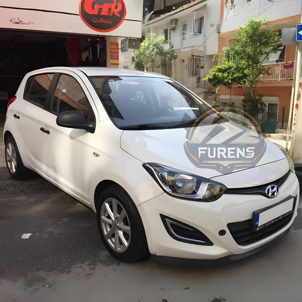 Hyundai İ20 2008-2014 Uyumlu H lip Esnek Ön Lip 2 Parça Karlık Ön Ek Tampon Altı Dil - Resim 3