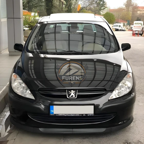 Peugeot 307 2001-2008 Uyumlu H lip Esnek Ön Lip 2 Parça Karlık Ön Ek Tampon Altı Dil ürün görseli 1