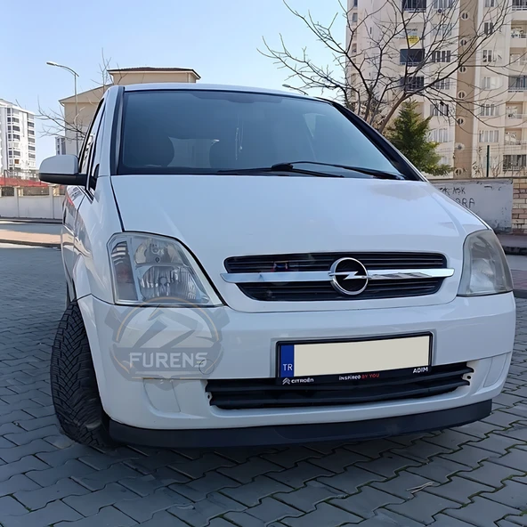Opel Meriva 2003-2010 Uyumlu H lip Esnek Ön Lip 2 Parça Karlık Ön Ek Tampon Altı Dil - Resim 5