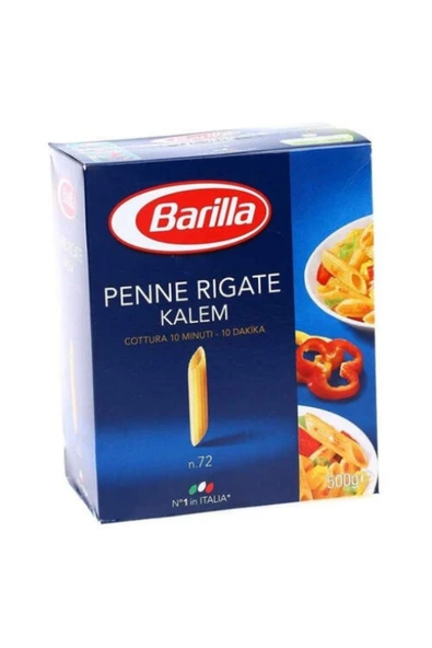 Barilla Rigate Kalem Makarna 500 Gr.