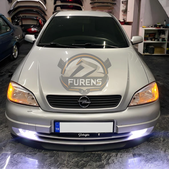 Opel Astra G 1998-2004 Uyumlu H lip Esnek Ön Lip 2 Parça Karlık Ön Ek Tampon Altı Dil - Resim 6