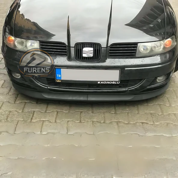 Seat Toledo 1999-2004 Uyumlu H lip Esnek Ön Lip 2 Parça Karlık Ön Ek Tampon Altı Dil - Resim 9