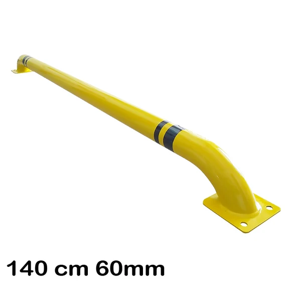 Otopark Bölme Bariyeri Lastik Sonlandırma Otopark Araç Stoperi Demiri 140cm Ø60mm 2mm