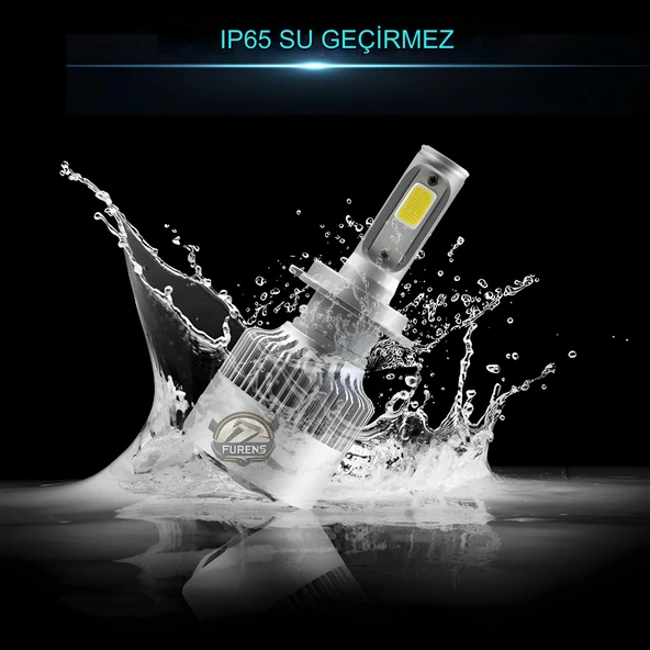 Fiat Fiorino 2008-2024 Uzun - Kısa Far Uyumlu Şimşek Etkili Led Xenon Performance Series H4 - Resim 9