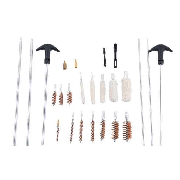 Tabanca Tüfek Harbi Takımı - Temizleme Seti - Ahşap Kutulu - Savage 103005 - Resim 3