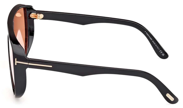 Tom Ford TF1182S 05E 145 Unisex Güneş Gözlüğü - Resim 3