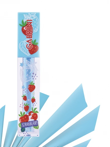 Gabrini Fruity Lipgloss Strawberry Çilek aromalı