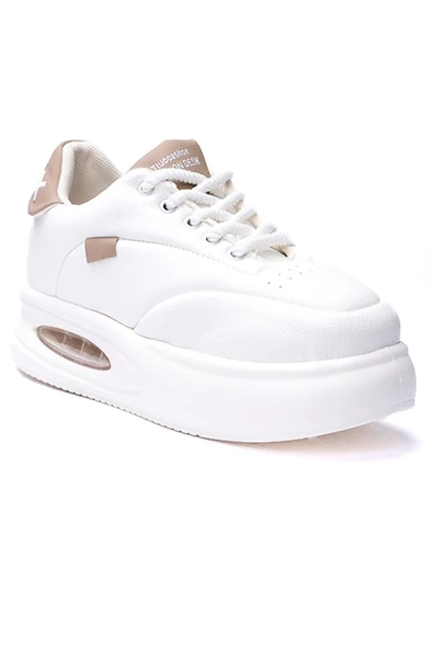 Celira Dvm Ekru Nut Günlük Kadın Sneaker Spor Ayakkabı - 2