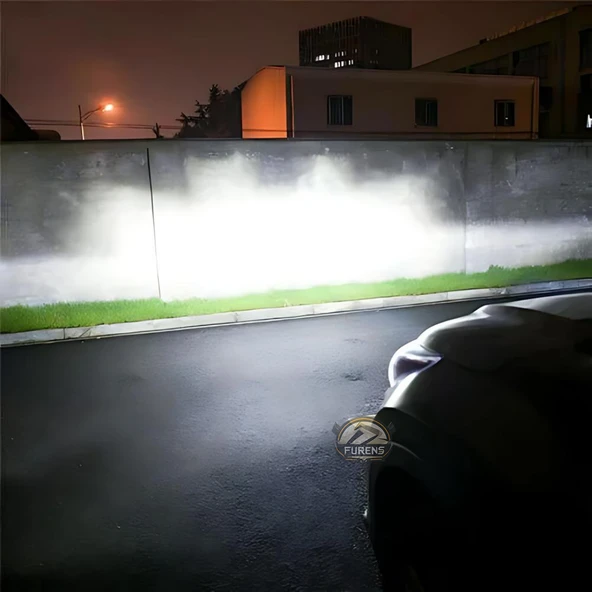Renault Kadjar 2015-2020 Sis Farı Uyumlu Şimşek Etkili Led Xenon Light Series H8 - 3