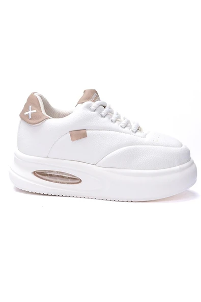 Celira Dvm Ekru Nut Günlük Kadın Sneaker Spor Ayakkabı - 1
