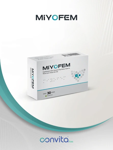 MİYOFEM EGCG, RESVERATROL 30 VEGAN KAPSÜL