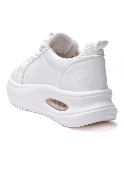 Celira Dvm Ekru Kadın Günlük Sneaker Spor Ayakkabı - 3