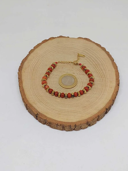 Jasper Taşı Tasarım Bileklik (55918) - Resim 5