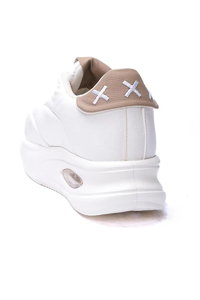Celira Dvm Ekru Nut Günlük Kadın Sneaker Spor Ayakkabı - 3