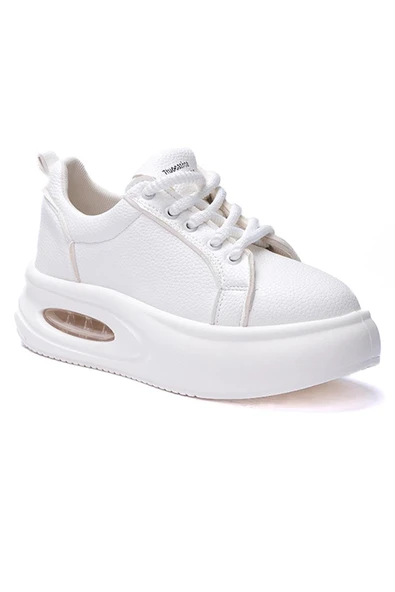 Celira Dvm Ekru Kadın Günlük Sneaker Spor Ayakkabı - 2