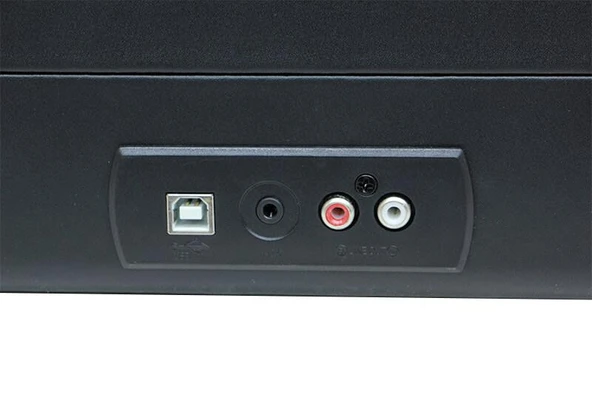 Crownwell Şarjlı Bluetoothlu Önden Hoparlörlü Çantalı Pikap Siyah (C0094) - 3