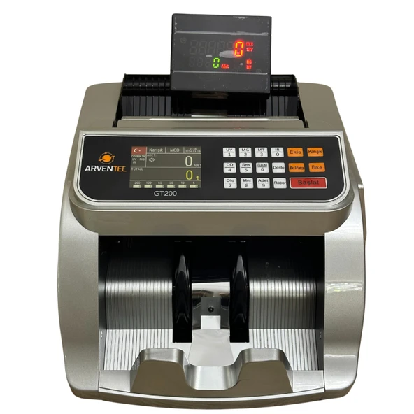 Arventec GT200 TL / EURO  Kağıt Para Sayma Makinesi - 5