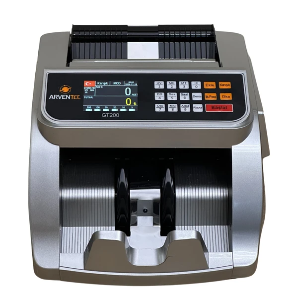 Arventec GT200 TL / EURO  Kağıt Para Sayma Makinesi - 7