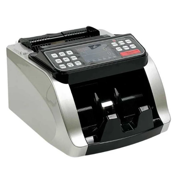 Plus Silver TL  EURO  Kağıt Para Sayma Makinesi - Gri / Siyah Renk - 2