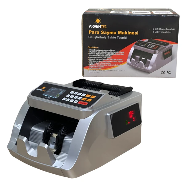 Arventec GT200 TL / EURO  Kağıt Para Sayma Makinesi - 4