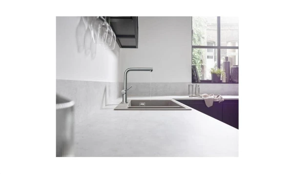 Hansgrohe Talis M54 Eviye Bataryası 270 Spiralli 1 jet  + SBox 72809000 - 5
