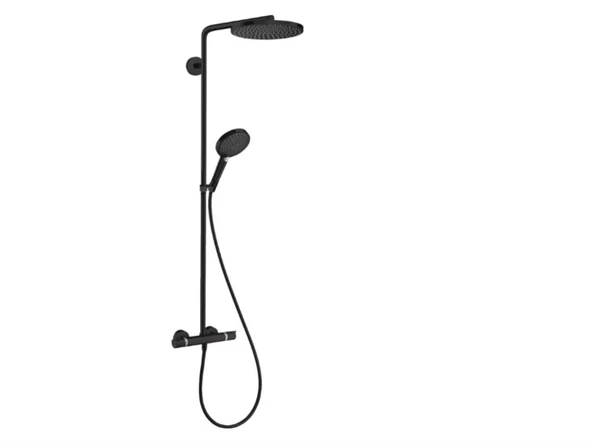 Hansgrohe Raindance Select S 240 1 Jet Termostatik Duş Kolonu - Mat Siyah 27633670 - 4