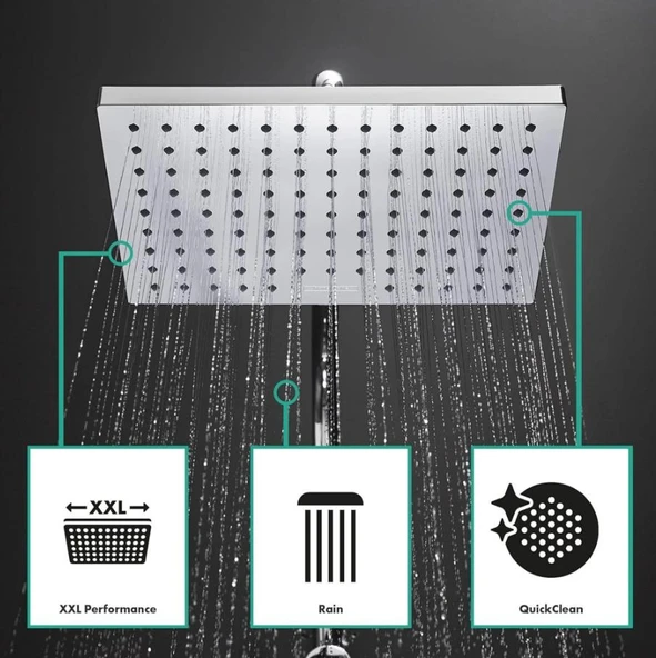 Hansgrohe Vernis Shape Duş kolonu 230 1jet Reno 26282000 - 3