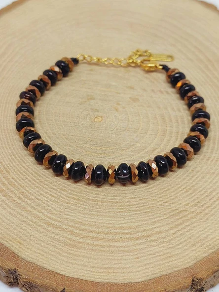 Akik Taşı Tasarım Bileklik (55930) - Resim 4