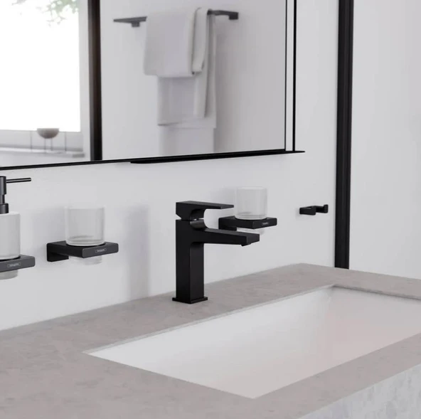 Hansgrohe Metropol Lavabo Bataryası 110 Satin Siyah 32507670 - 2