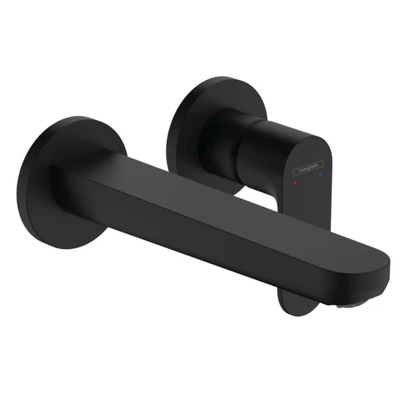 Hansgrohe Rebris S Ankastre Lavabo Bataryası 205 mm Satin Siyah 72528670 - Resim 2