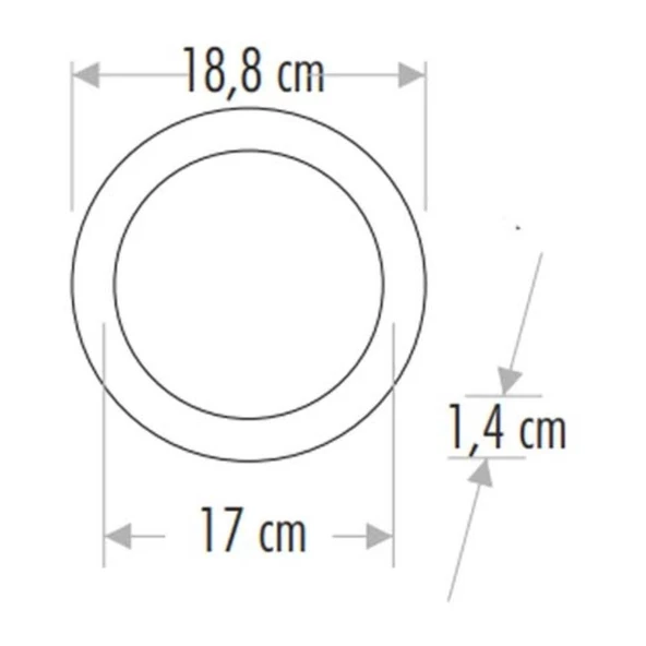 Cata 15W Slim LED Panel Beyaz CT-5148B - 2
