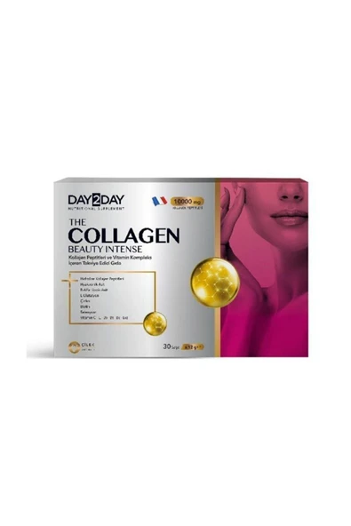 DAY2DAY COLLAGEN BEAUTY İNTENSE 30ŞASE ÇİLEK